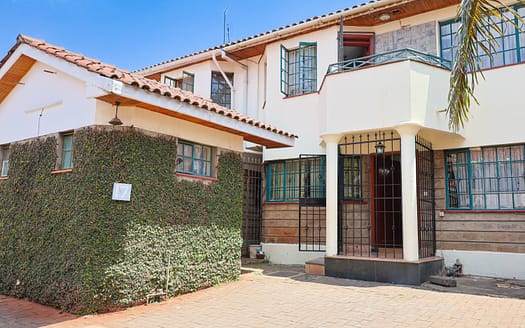 furnished four bedroom for rent in Kileleshwa